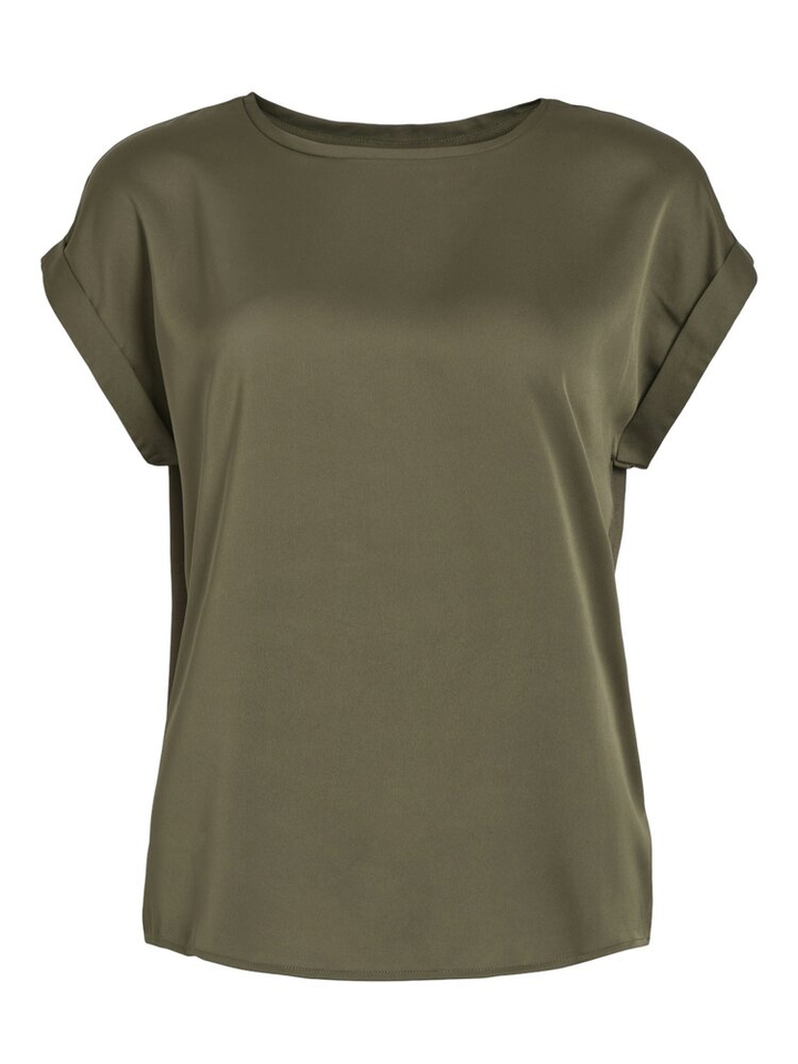 Dusty olive t-shirt Vila