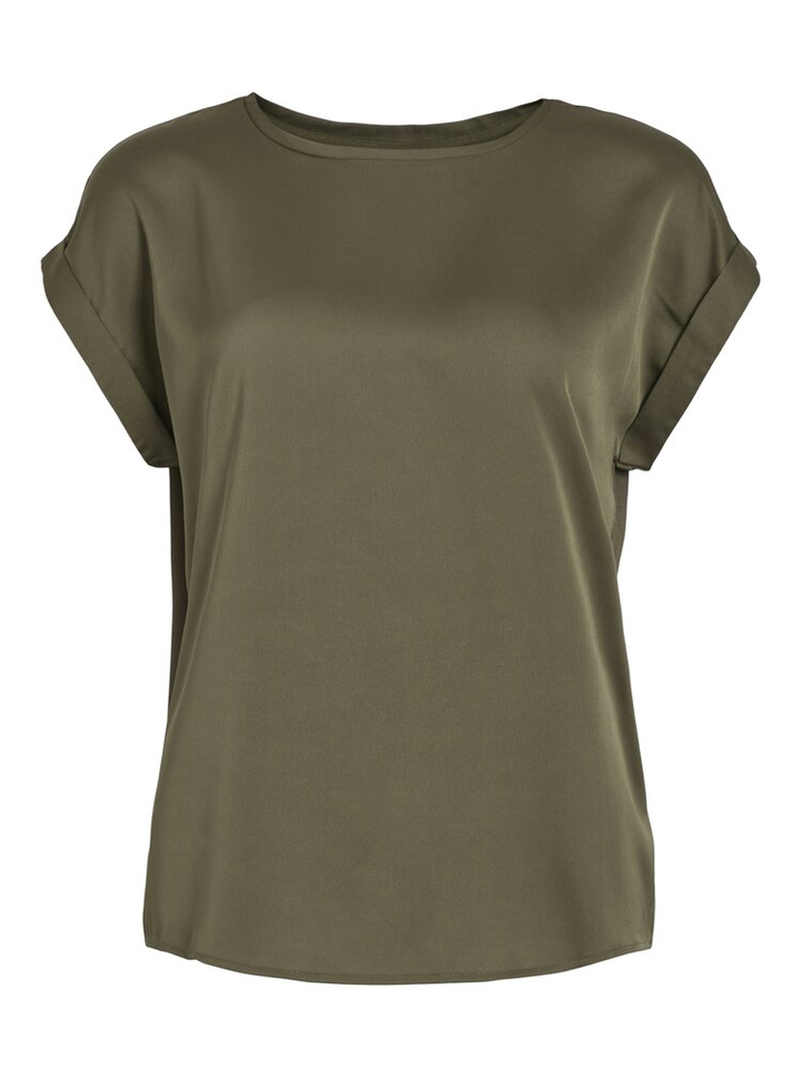 Dusty olive t-shirt Vila