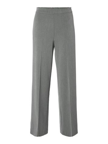Grijze geklede broek Selected Femme
