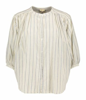 Beige gestreepte bloes Ink Bellerose 