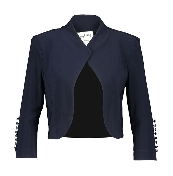 Blazer Blauw Korte Bolero Josep Ribkoff