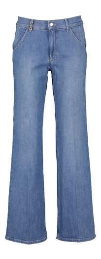 Blauwe wide leg jeans fit Brax 
