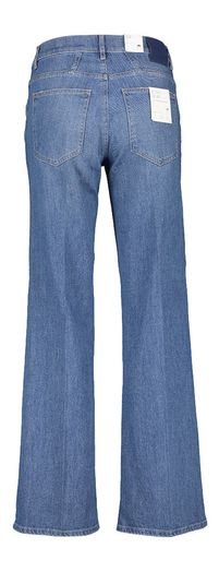 Blauwe wide leg jeans fit Brax 