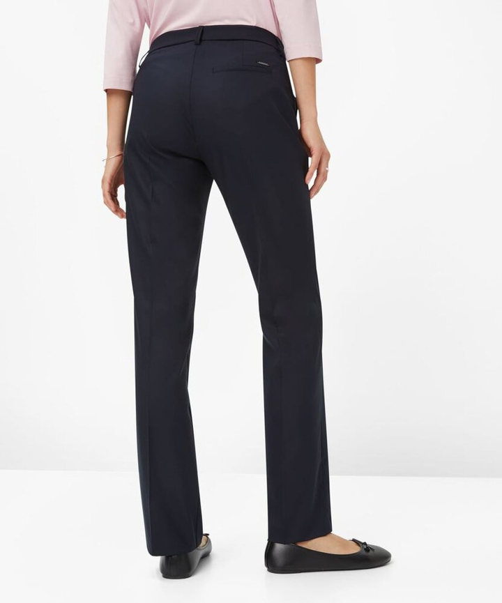 Donkerblauwe geklede broek Brax