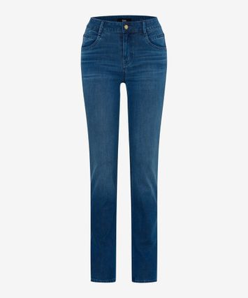 Used stone slim fit jeans Shakira Brax