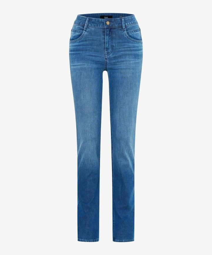 Used stone slim fit jeans Shakira Brax