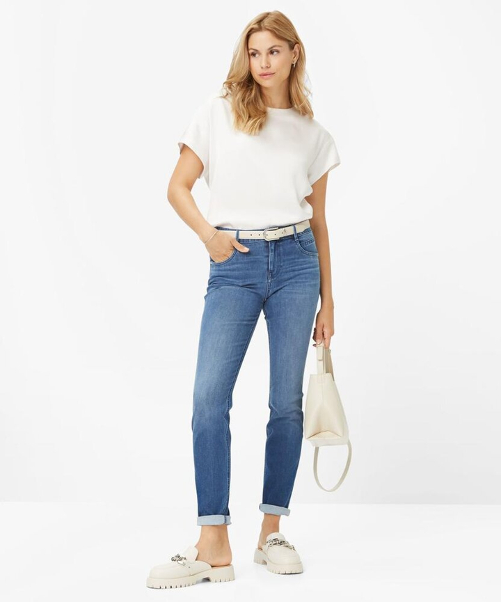 Used stone slim fit jeans Shakira Brax