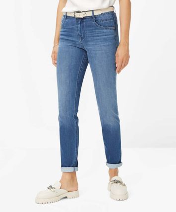 Used stone slim fit jeans Shakira Brax