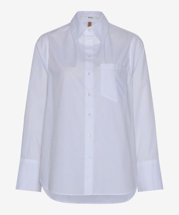 Witte katoenen blouse Brax