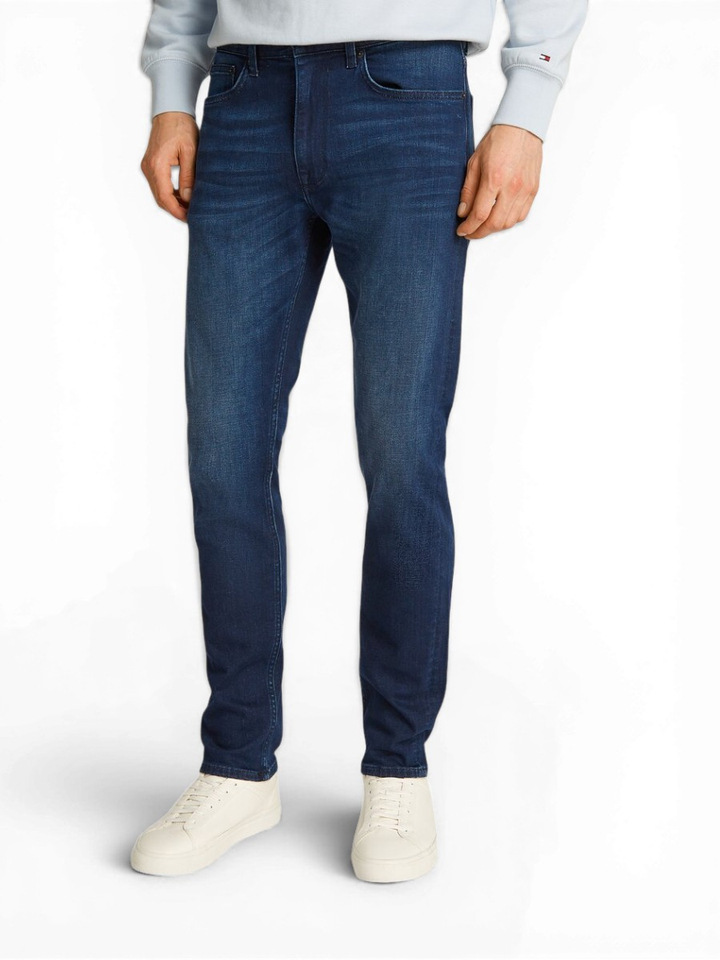 Donkerblauwe slim fit Tommy Hilfiger 