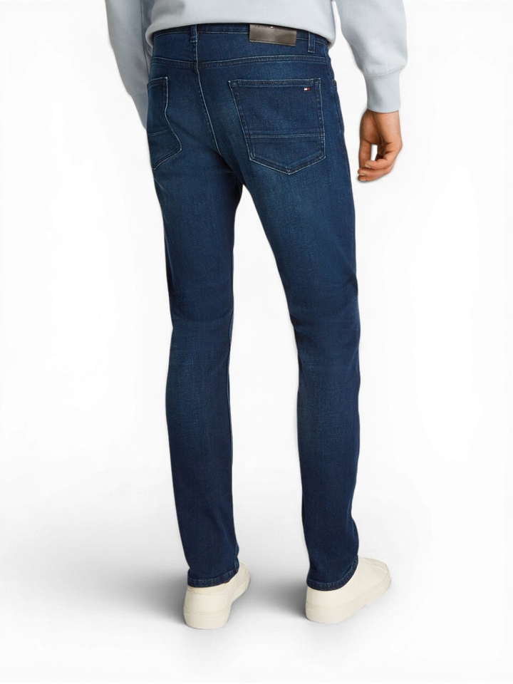 Donkerblauwe slim fit Tommy Hilfiger 