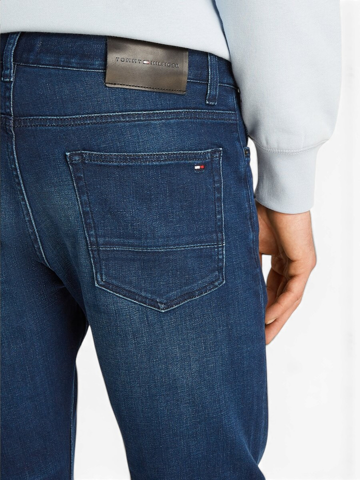 Donkerblauwe slim fit Tommy Hilfiger 