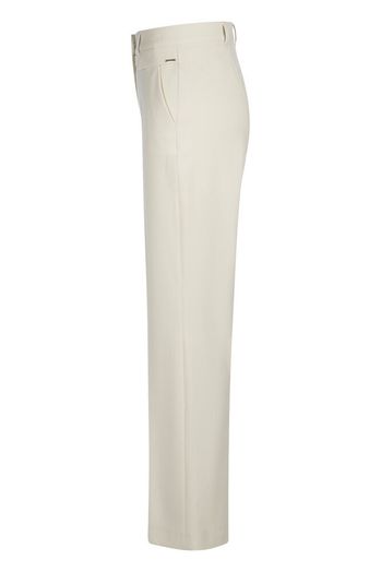 Ecru geklede broek Nima Raffaello Rossi