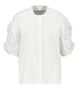 Witte blouse met pofmouwen Libby Due Amanti 