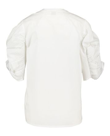 Witte blouse met pofmouwen Libby Due Amanti 