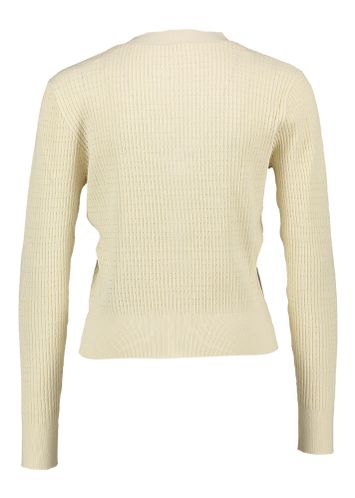 Ecru gilet met knopen Soaked In Luxury 