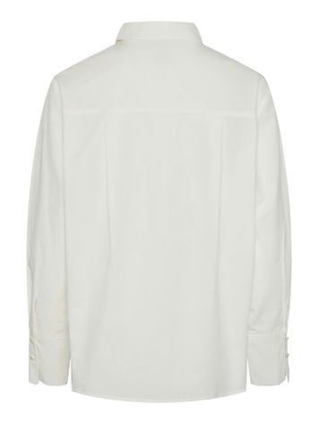 Star white katoenen bloes YAS 