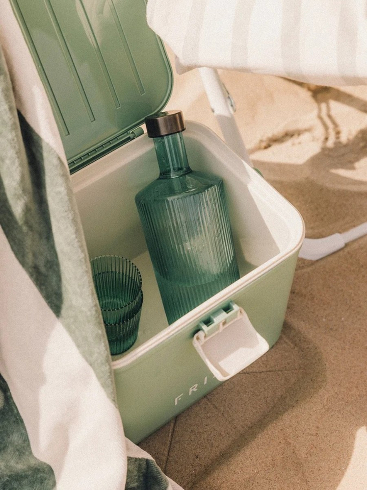 Groene Ribbed Bottle Bondi Paveau