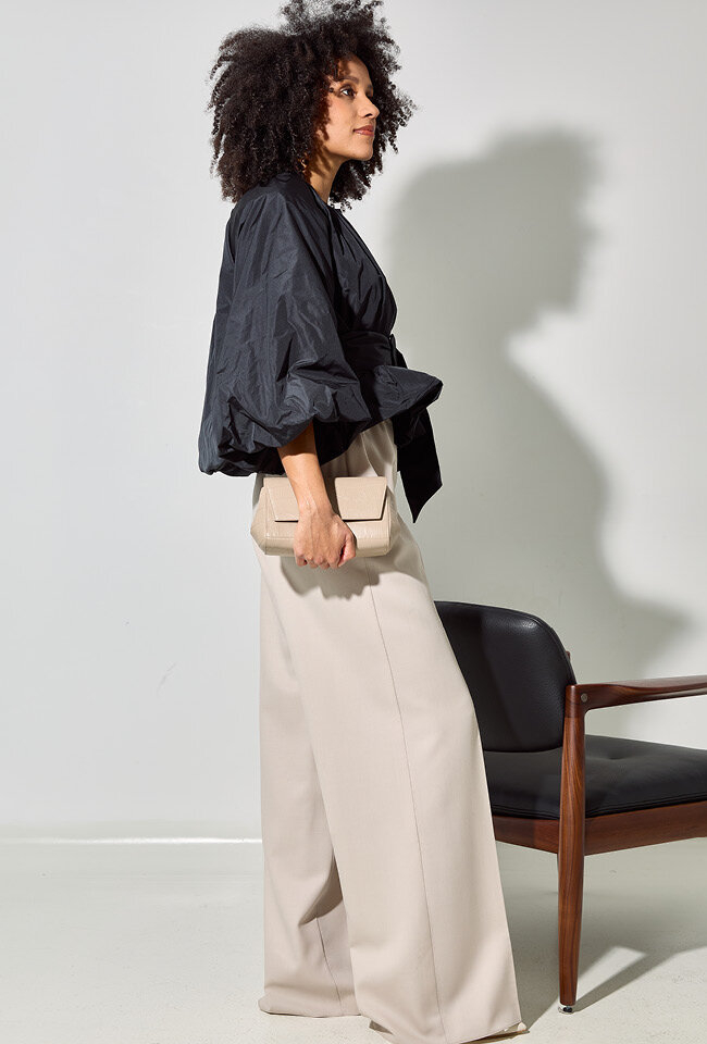 Greige broek met elastiek Blake Natan edition 5