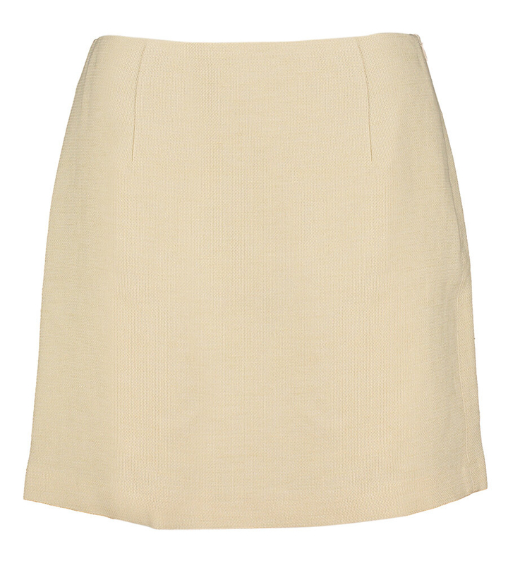 Beige korte rok Stella Nova 