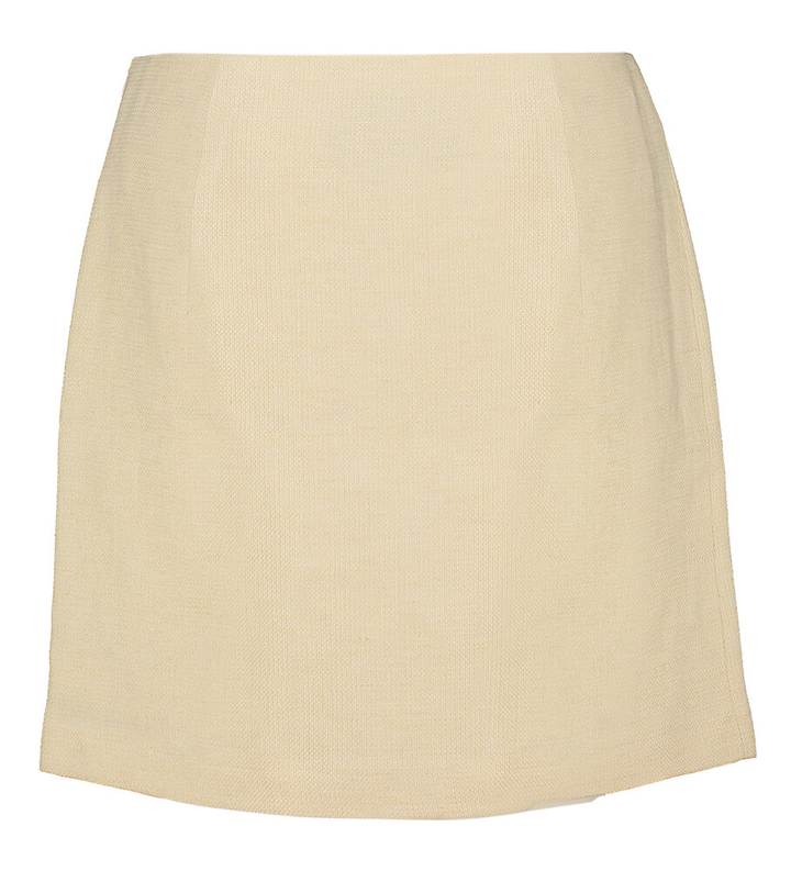 Beige korte rok Stella Nova 