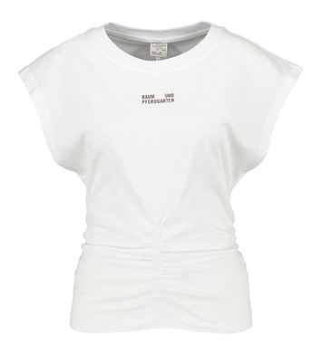 Witte t-shirt met extra korte mouwen Jelona Baum Und Pferdgarten 