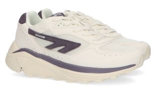 Hi-Tec Witte lage sneakers met paarse details Shadow