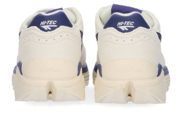 Witte lage sneakers met blauwe details Shadow Hi-Tec