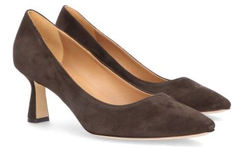 Testa di moro bruine suede pumps Codo Voltan