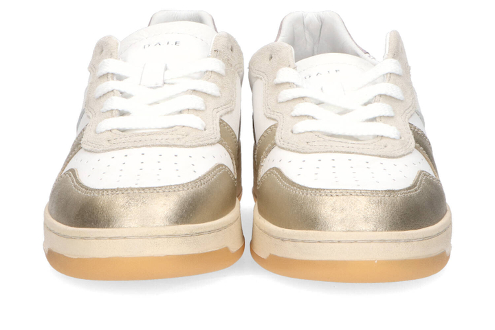 White platinum lage sneakers D.A.T.E