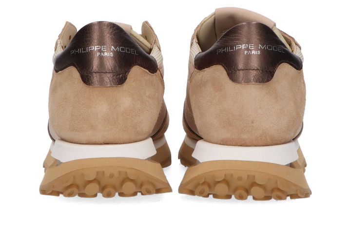 Beige lage sneakers Philippe Model