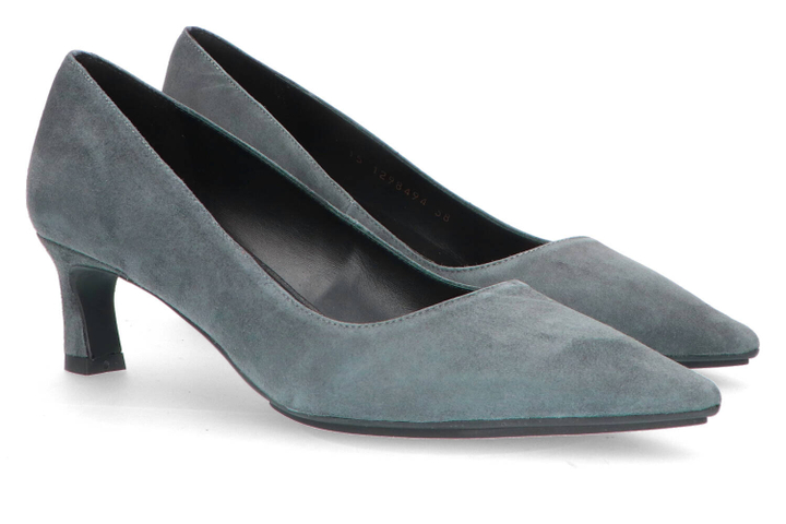 Ante basalto grijze pump met trechterhak Chila Cheto Lodi