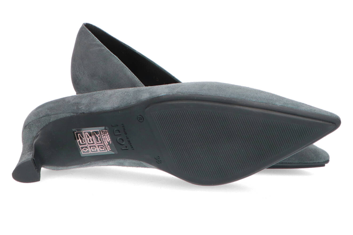 Ante basalto grijze pump met trechterhak Chila Cheto Lodi