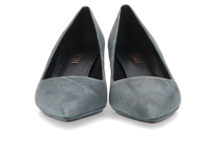 Ante basalto grijze pump met trechterhak Chila Cheto Lodi