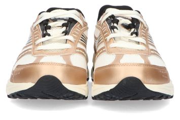 Witte lage sneakers met rosé gouden details Diadora