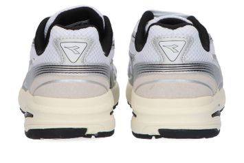 Sportieve sneakers met wit en zilver Diadora