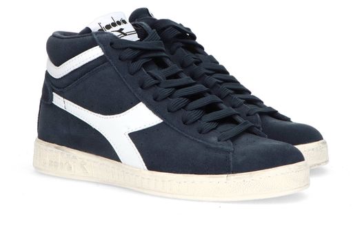 Donkerblauwe hoge sneakers Diadora