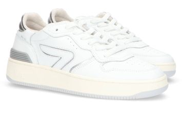 Ivory-ice lage sneakers HUB