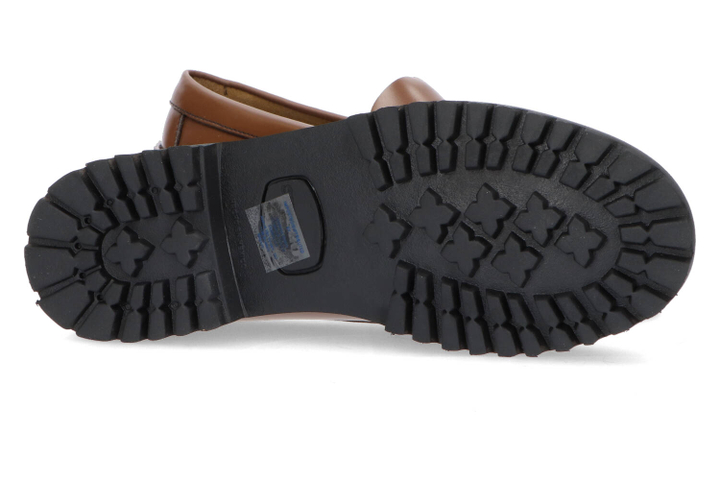 Camel kleurige instappers Sebago