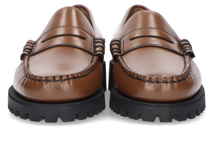 Camel kleurige instappers Sebago