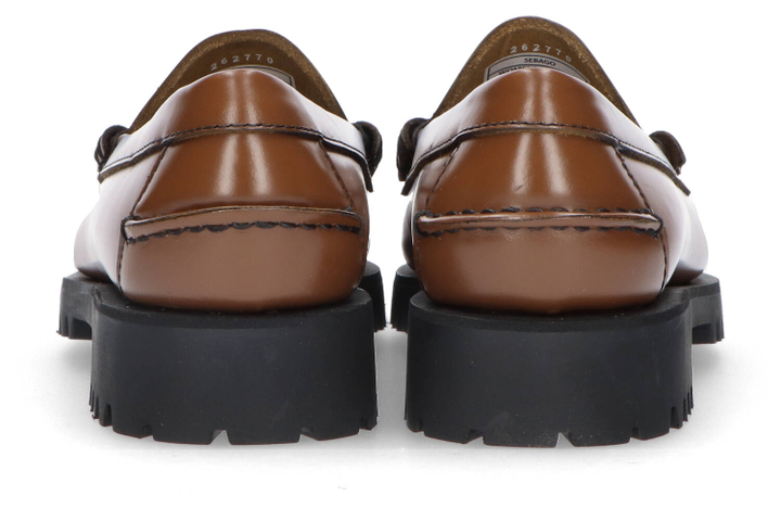 Camel kleurige instappers Sebago