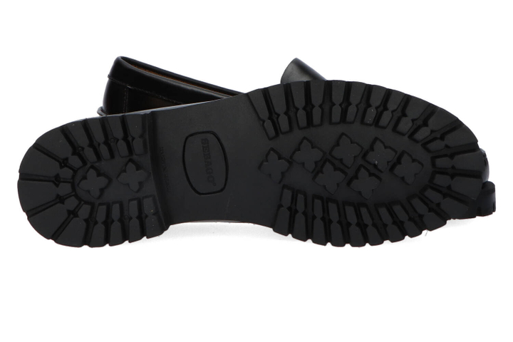 Zwarte old school mocassins Dan Lug Woman Sebago