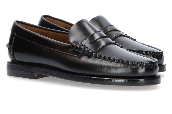 Zwarte geklede instapper Sebago