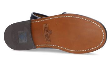 Donkerblauwe geklede instappers Sebago