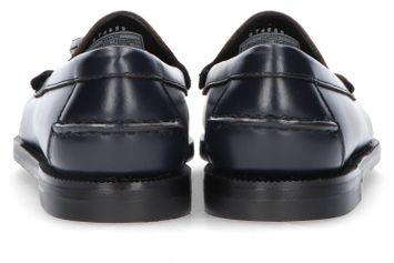 Donkerblauwe geklede instappers Sebago