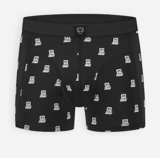 Black computer boxershort A'dam