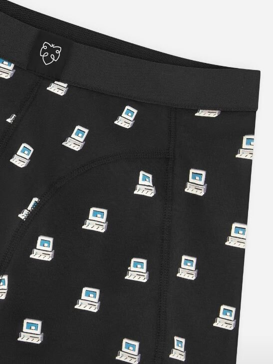 Black computer boxershort A'dam