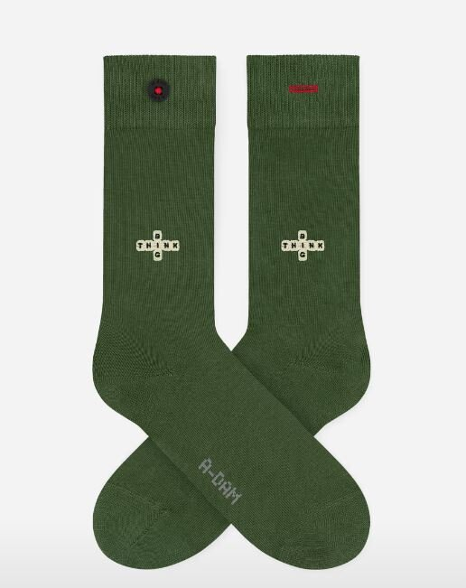 Groene Think Big kousen A'dam