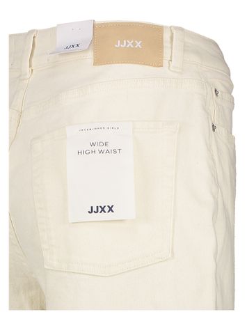 Witte wide leg jeans met hoge taille JJXx