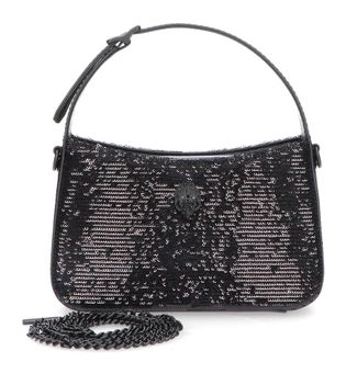Kurt Geiger Black mini bond shoulder bag